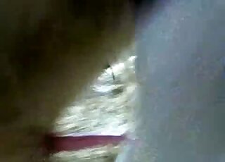 Very appealing creature getting fucked in a shaky cam zoophilia porno