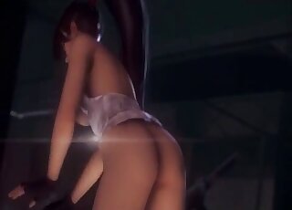 Closeup 3D zoophile video with a tight asshole getting ruined for real